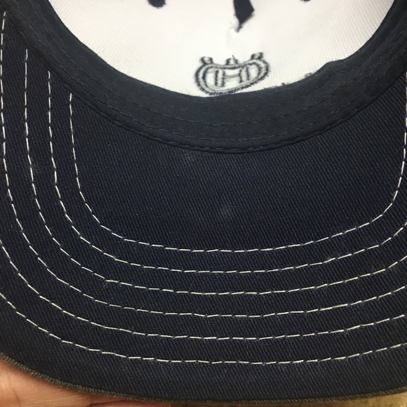 💋SOLD💋Husqvarna Blue, White & Gray Trucker Hat - Picture 8 of 8